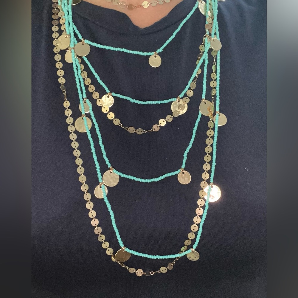 Multi layer Design Lab necklace - Picture 3 of 3